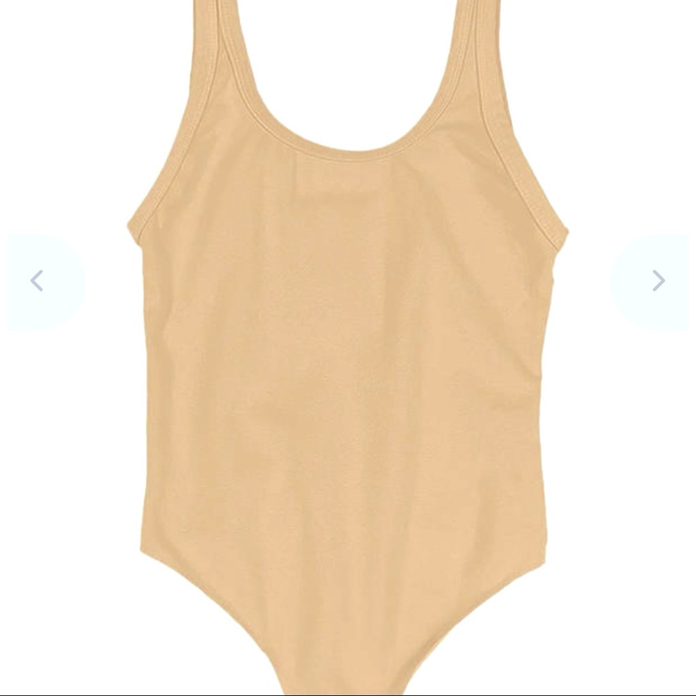 BNWT Jungmaven Bodysuit in Oat Milk - Size Medium